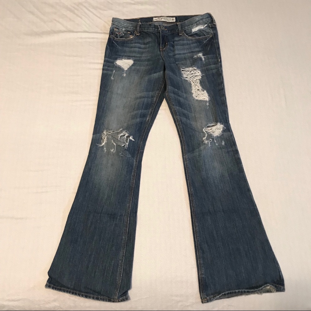 DONATED-Hollister distressed denim